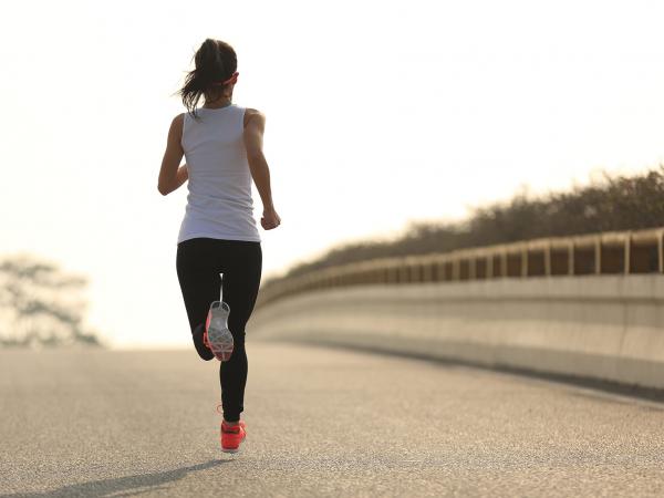 female runner