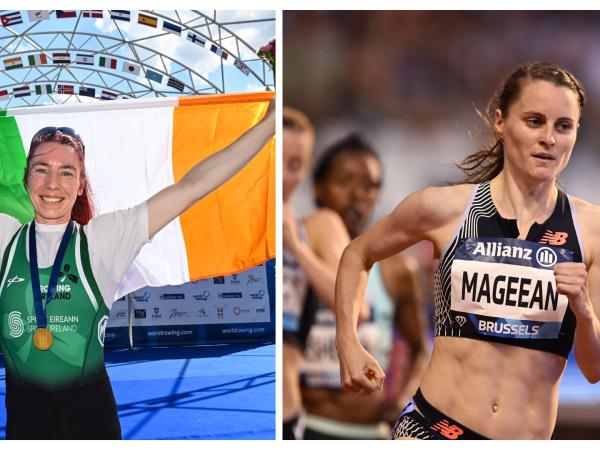  Ciara Mageean (athletics) and Siobhán McCrohan (rowing).