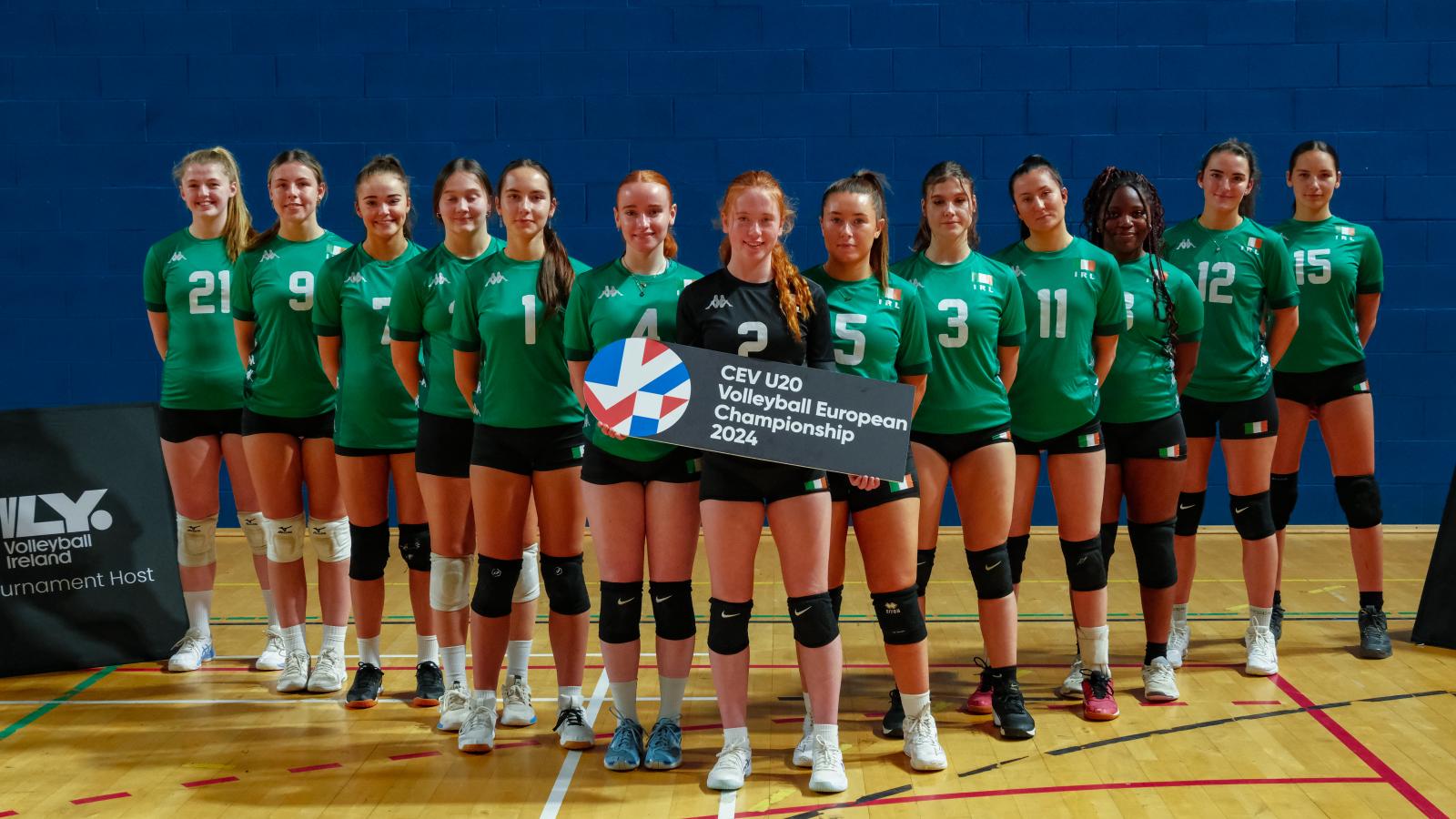 VOLLEYBALL Ireland will host the 2024 u20 Women’s European Volleyball