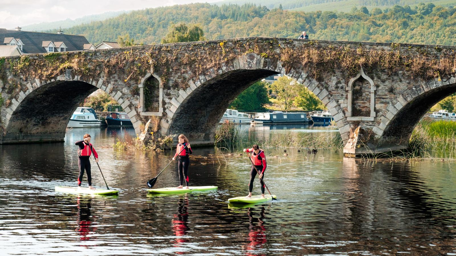 Stand up paddleboarding